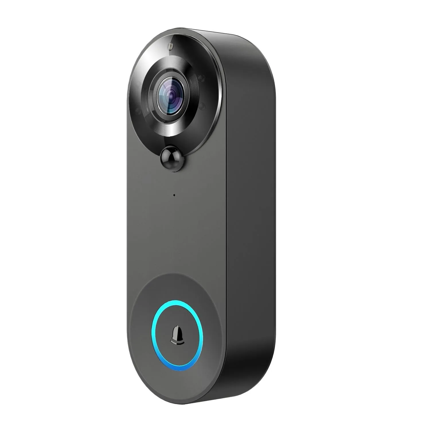 1080P Smart Doorbell with 150 Degree Wide Angle | White