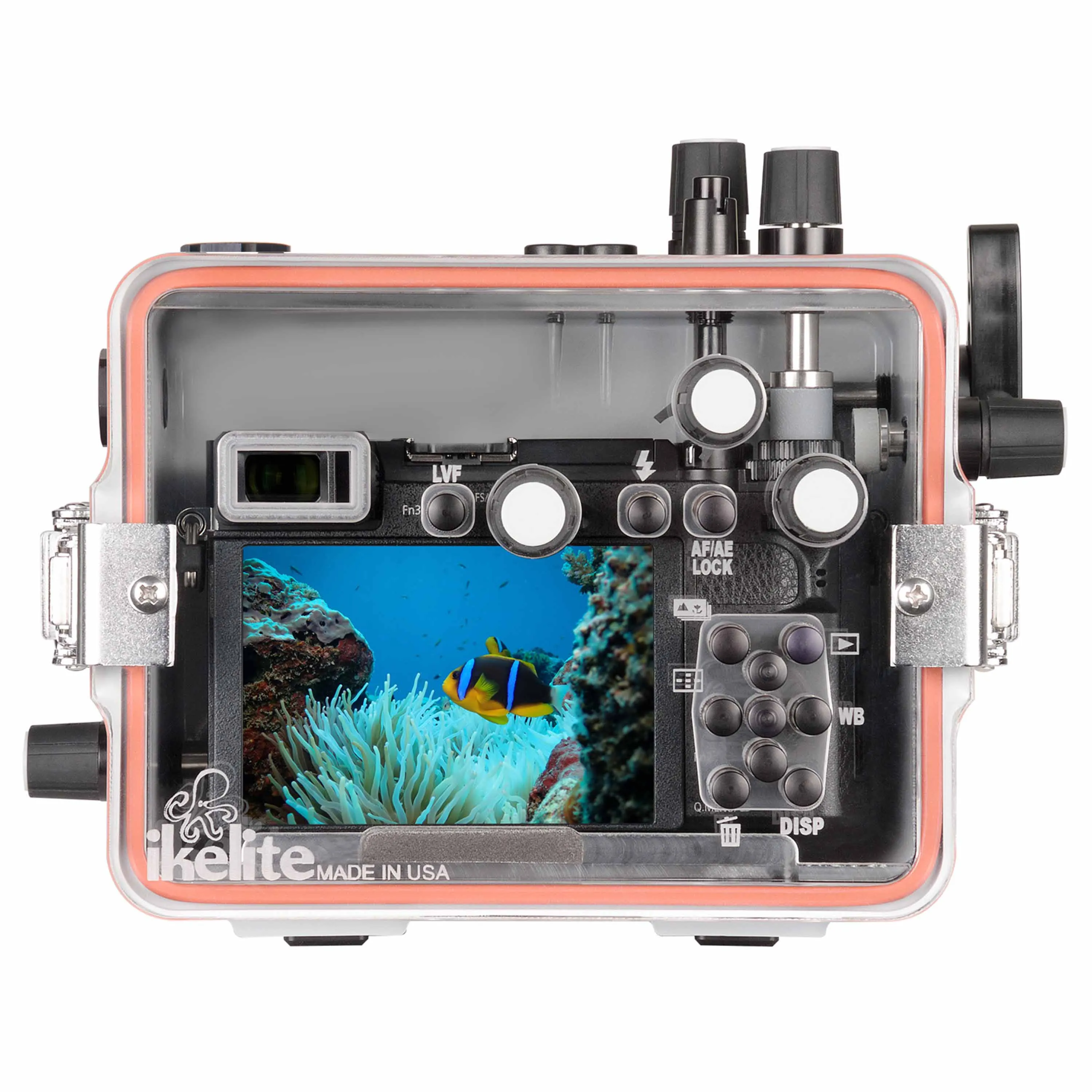 200DLM/B Underwater Housing for Panasonic Lumix GX9 Mirrorless Micro Four-Thirds Cameras