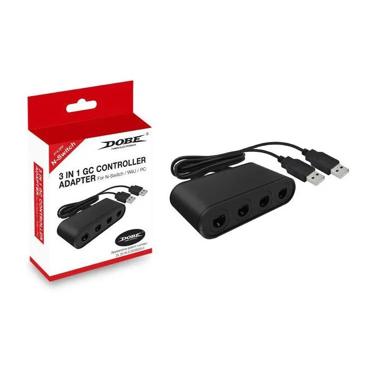 3 In 1 GC Controller Adapter For Nintendo Switch TNS-1894