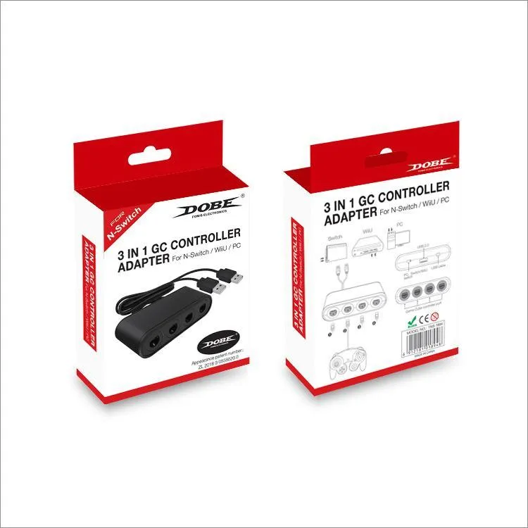 3 In 1 GC Controller Adapter For Nintendo Switch TNS-1894
