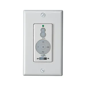 3-Speed AC Ceiling Fan and Light Wall Control with Reverse