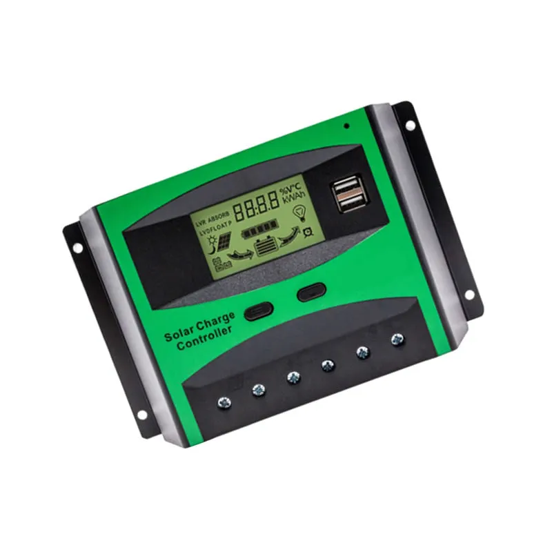 30A Lcd Solar Panel Battery Regulator For Solar Off-Grid System