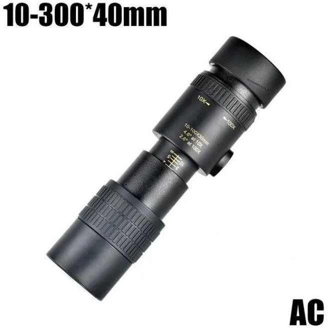 4K Super Telephoto Zoom Monocular Telescope Mobile Phone Camera Lens with tripod & clip