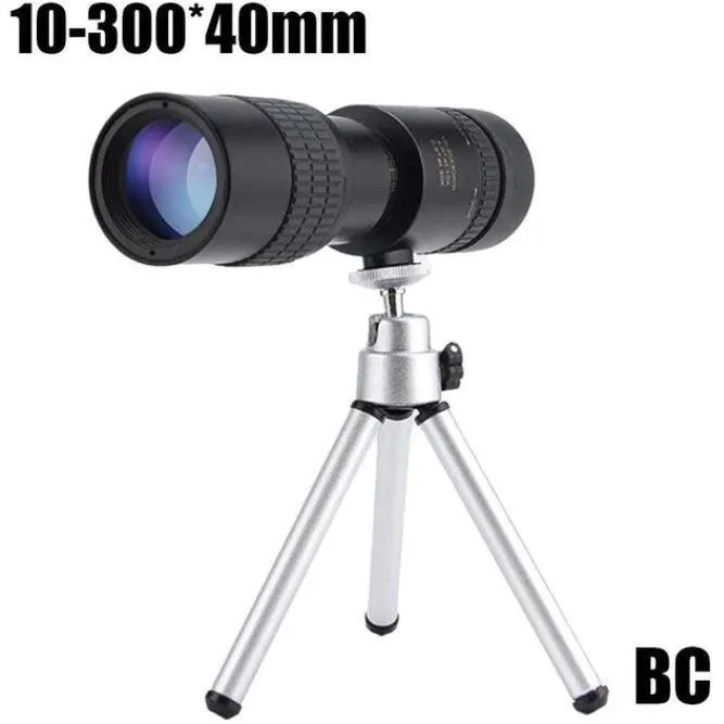 4K Super Telephoto Zoom Monocular Telescope Mobile Phone Camera Lens with tripod & clip