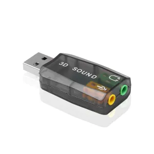 5.1 channel USB Sound Card for Raspberry Pi and Computers