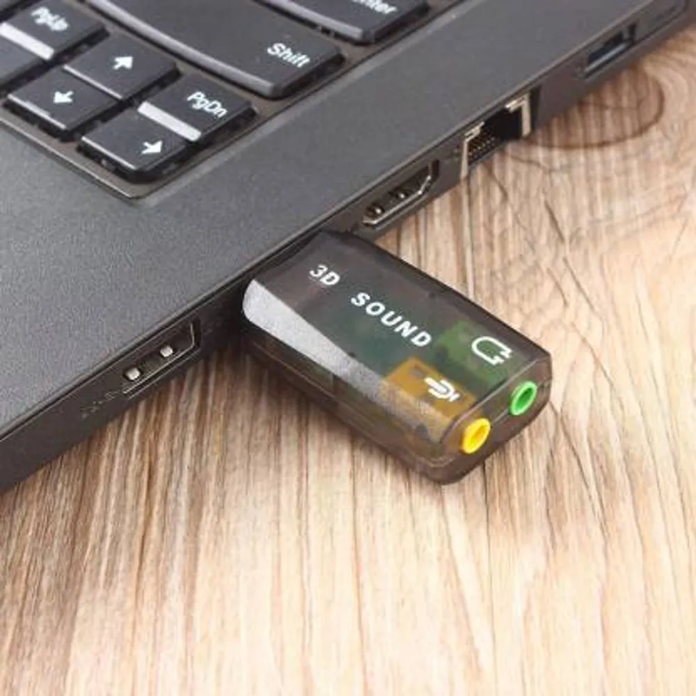 5.1 channel USB Sound Card for Raspberry Pi and Computers