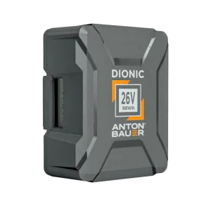 Anton Bauer Batt Dionic 26V 98 Gold Mount Plus Li-ion 25.4 volts 99Wh