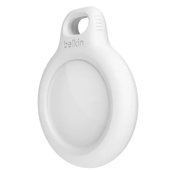 BELKIN Secure Holder with Strap for AirTag - White