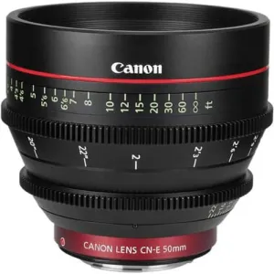 Canon CN-E 50mmT1.3L F Cinema Lens