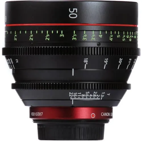 Canon CN-E 50mmT1.3L F Cinema Lens