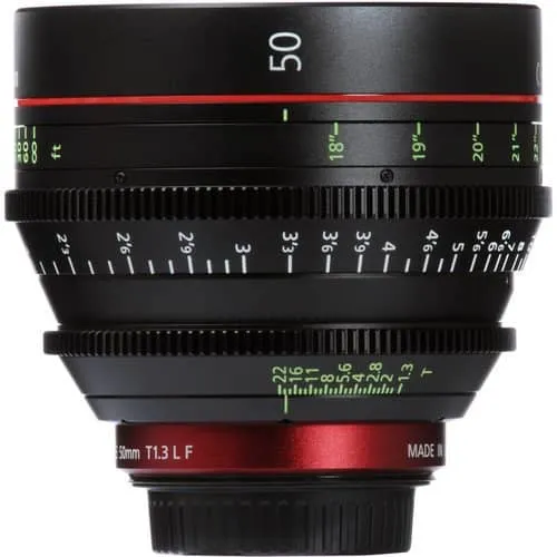 Canon CN-E 50mmT1.3L F Cinema Lens