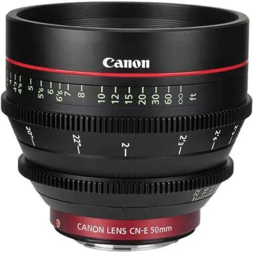 Canon CN-E 50mmT1.3L F Cinema Lens