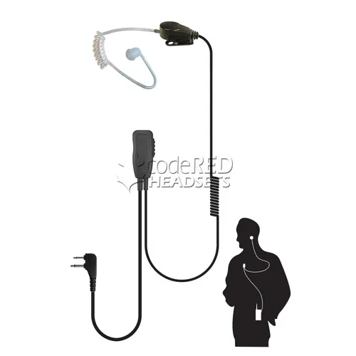 Code Red Headsets Recruit Single Wire Microphone