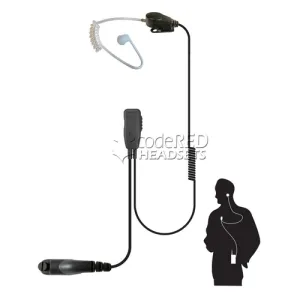 Code Red Headsets Recruit Single Wire Microphone
