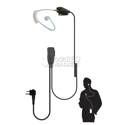 Code Red Headsets Recruit Single Wire Microphone
