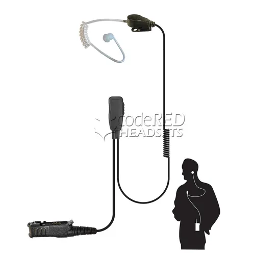 Code Red Headsets Recruit Single Wire Microphone