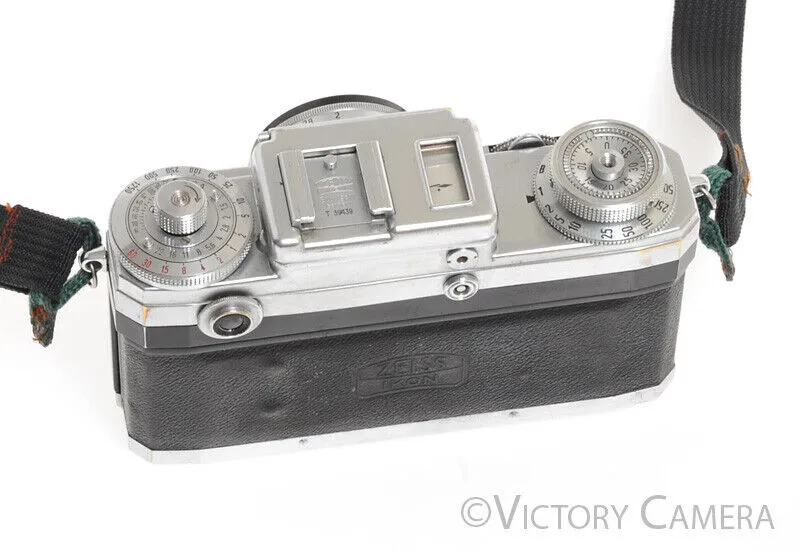 Contax IIIa 35mm Rangefinder Camera w/ 50mm f2 T Sonnar Lens -No Meter- [Good]
