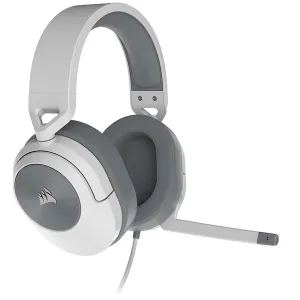 Corsair HS55 Stereo Wired Gaming Headset - White