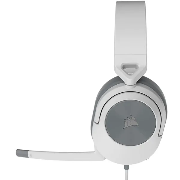 Corsair HS55 Stereo Wired Gaming Headset - White