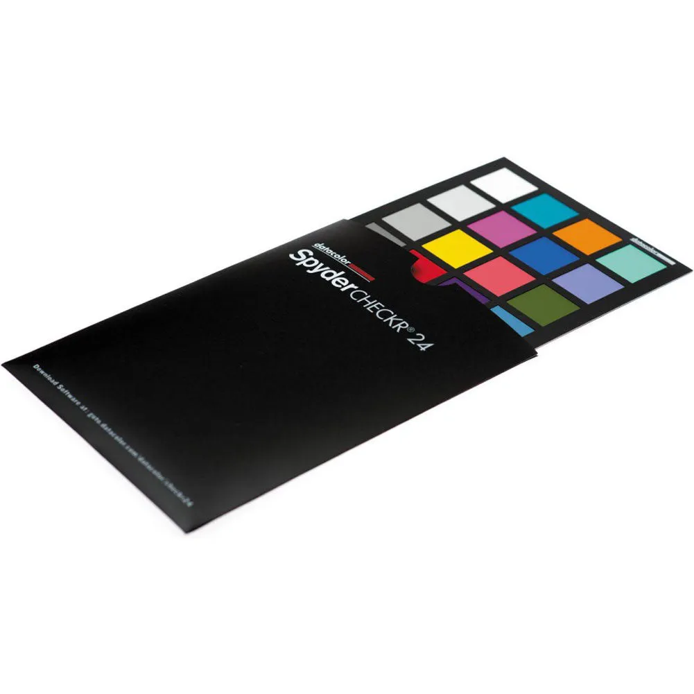 Datacolor SpyderCHECKR24 SCK200 Colour Correction Card