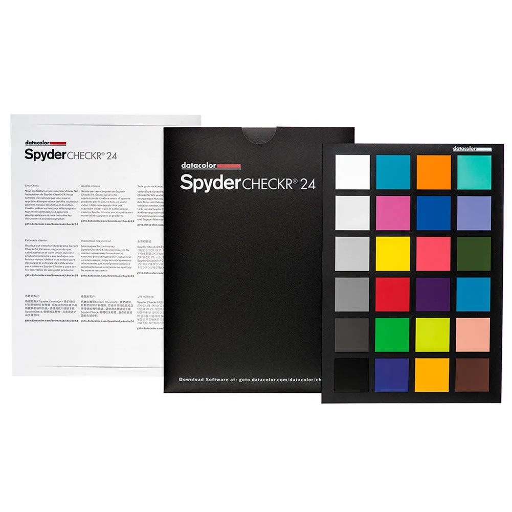Datacolor SpyderCHECKR24 SCK200 Colour Correction Card