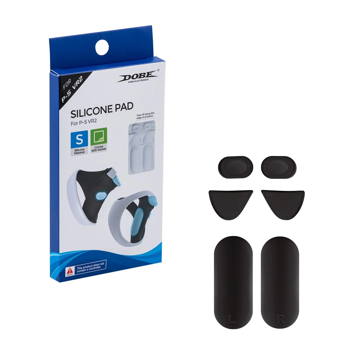 DOBE Silicon Pad for PS VR2 Controller-Black(TP5-2512)