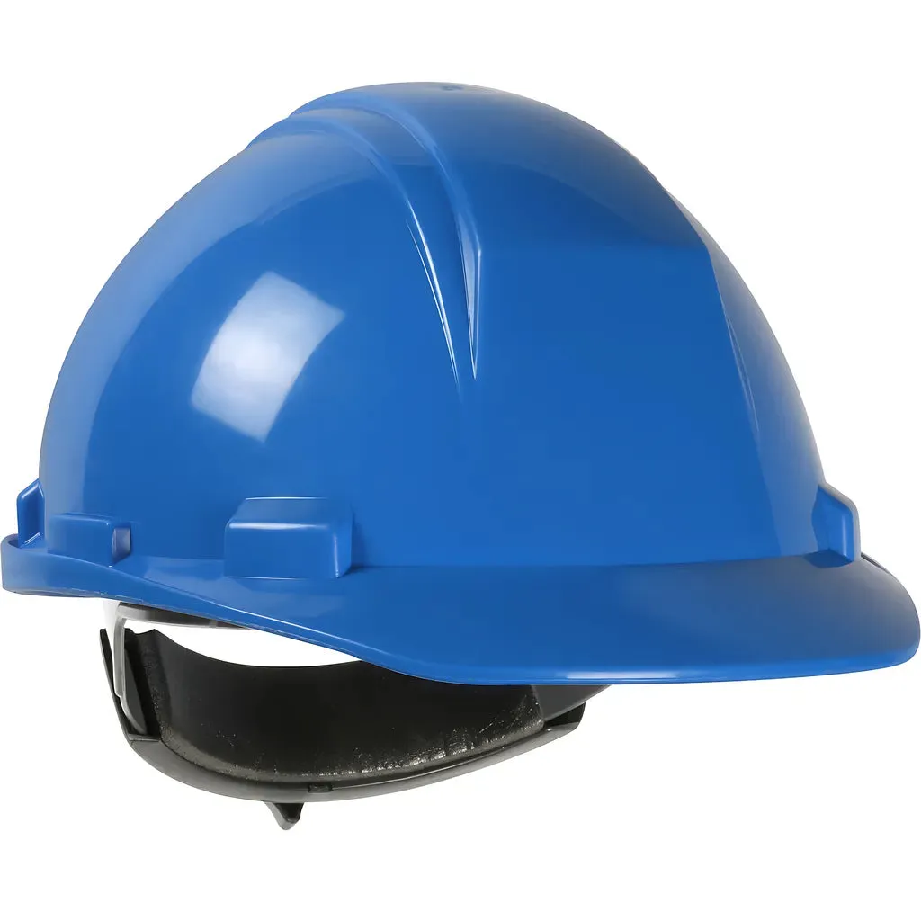 Dynamic 280-HP542R-07 Type II, Cap Style Hard Hat with HDPE Shell, 4-Point Textile Suspension and Wheel Ratchet Adjustment