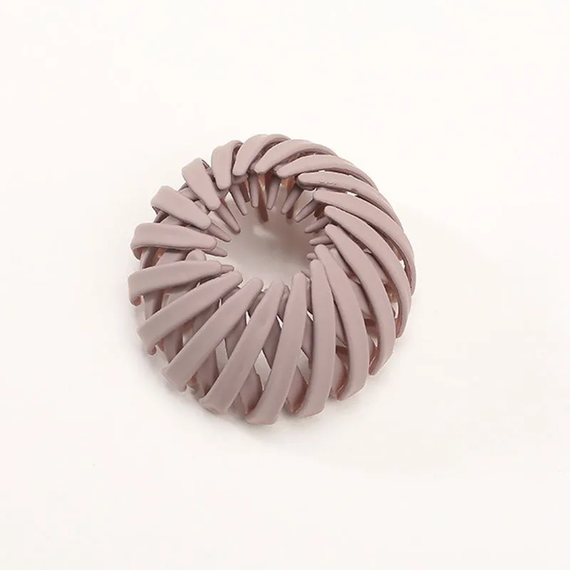 Expandable Bird Nest Hair Tie for Secure Ponytails