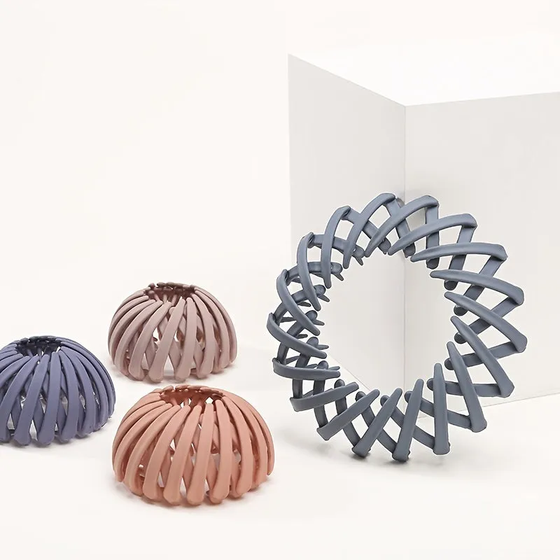 Expandable Bird Nest Hair Tie for Secure Ponytails