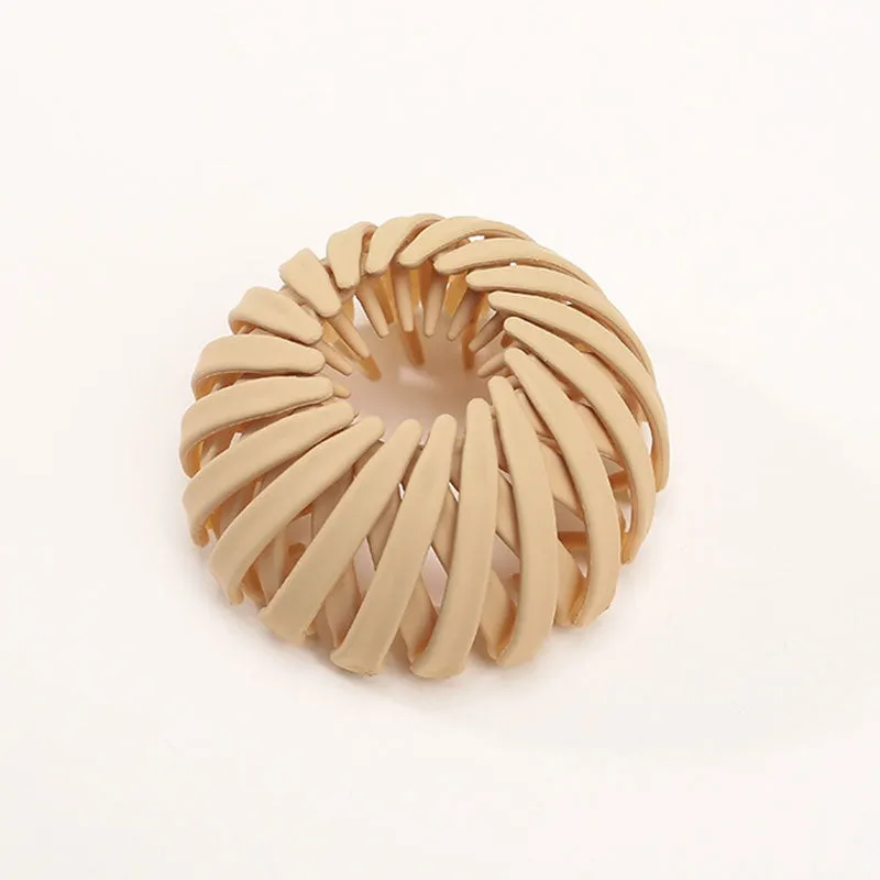 Expandable Bird Nest Hair Tie for Secure Ponytails