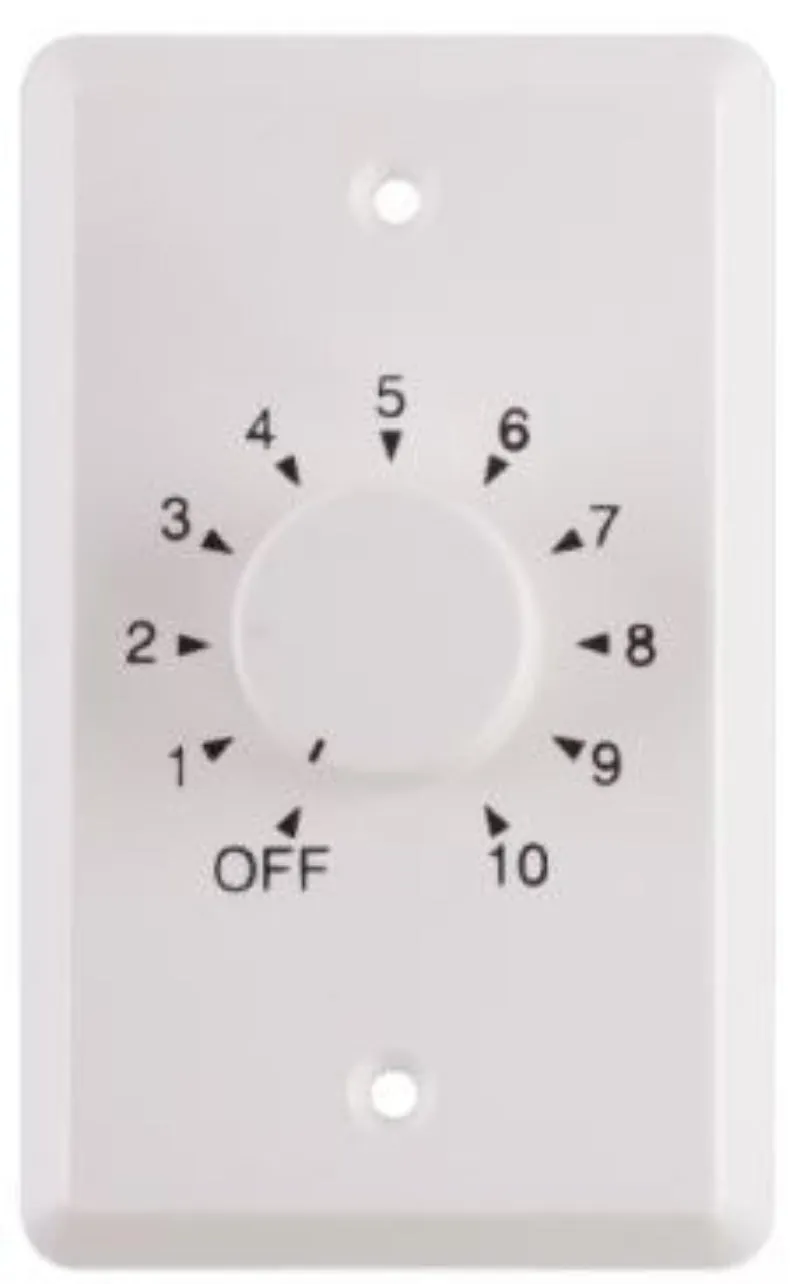 FACTOR VC-100D: Commercial 100W 25/70 Volt Volume Control (White)