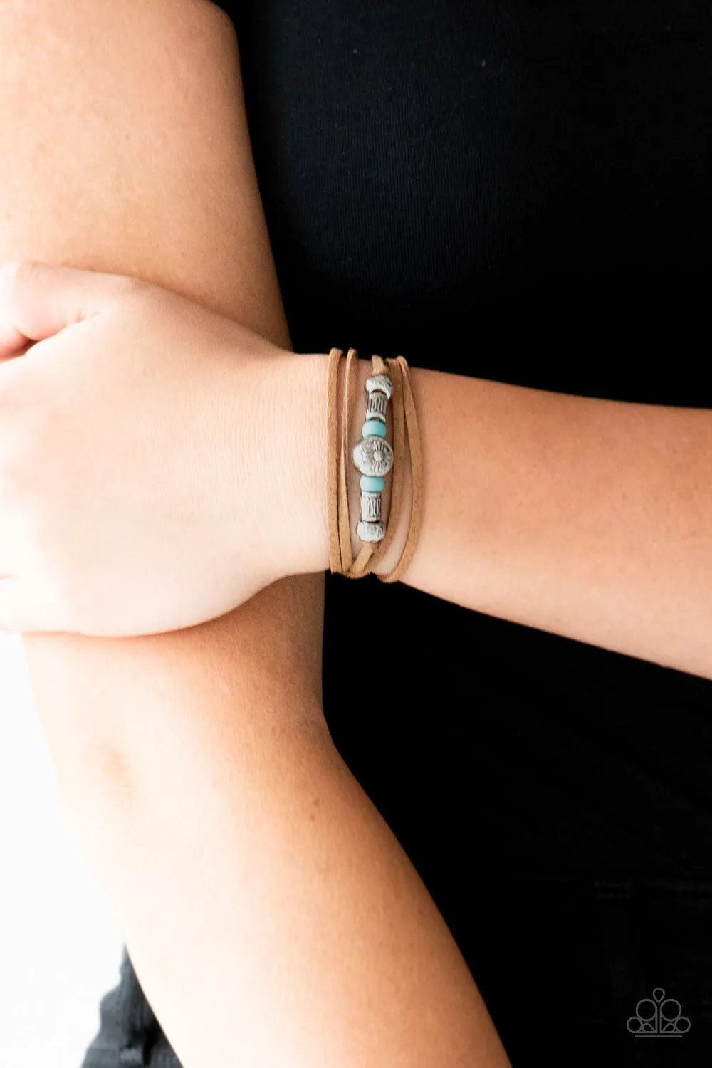 Find Your Way - Blue Bracelet - Paparazzi Accessories