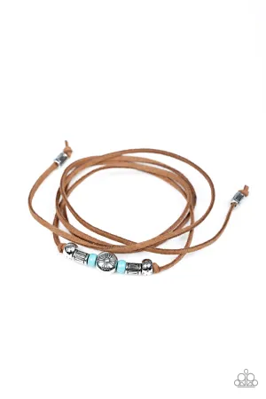 Find Your Way - Blue Bracelet - Paparazzi Accessories