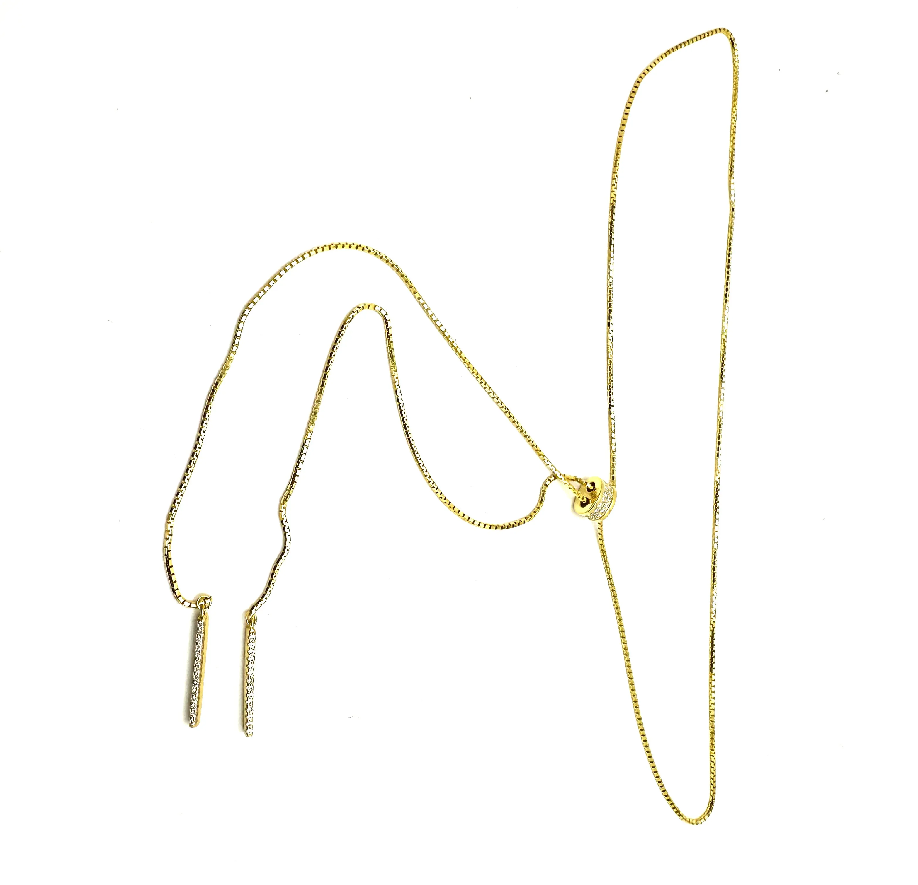 Golden Lariat Necklace