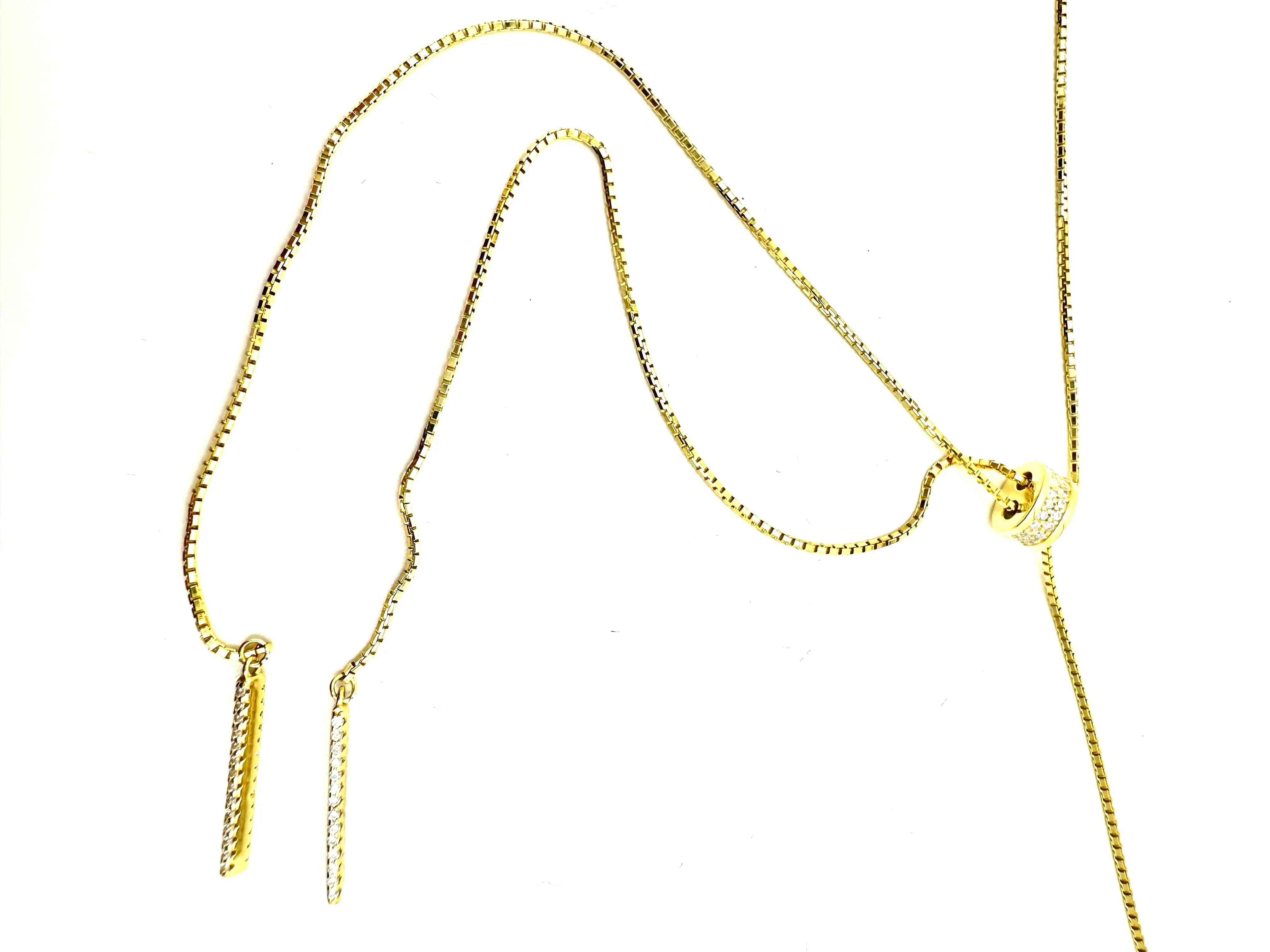 Golden Lariat Necklace