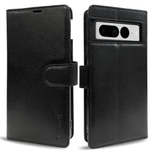 Hanman Google Pixel 7 Pro Leather Case Black