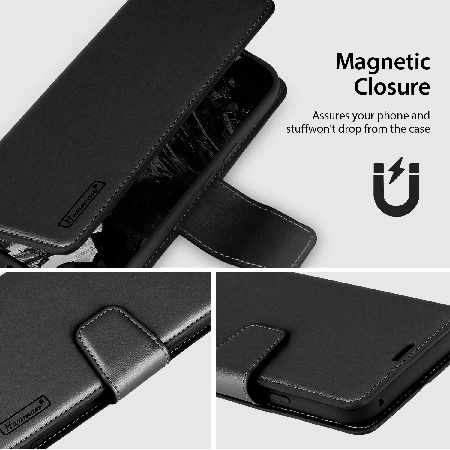 Hanman Google Pixel 9 Leather Case