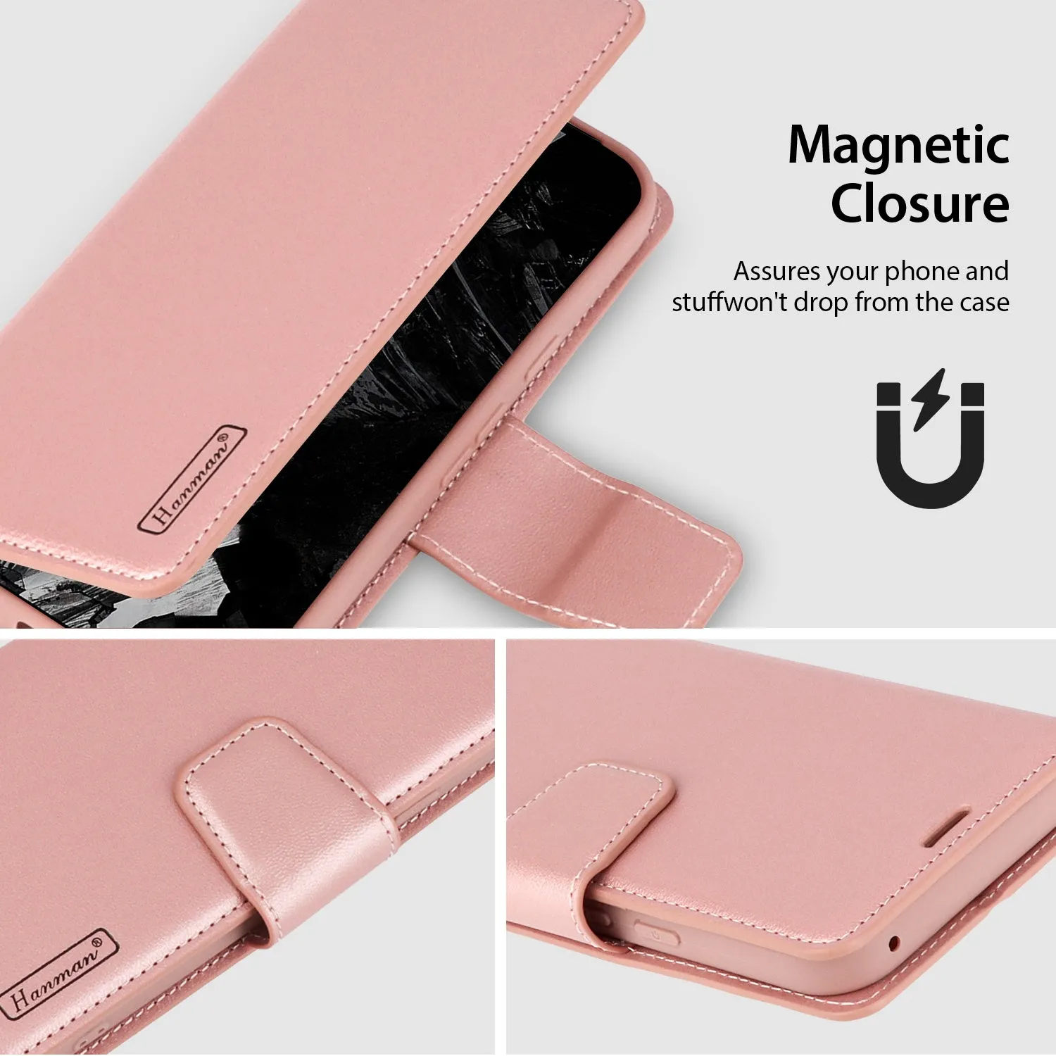 Hanman Google Pixel 9 Leather Case