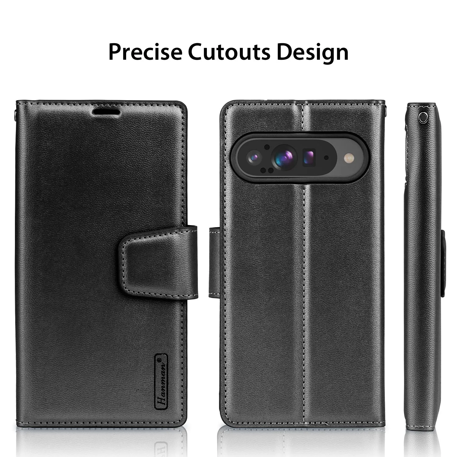 Hanman Google Pixel 9 Pro XL Leather Case