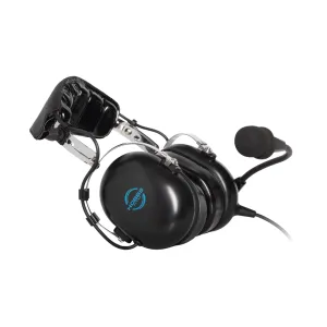 Hobbs Flyer H2 Passive Stereo Aviation Headset With Music Input