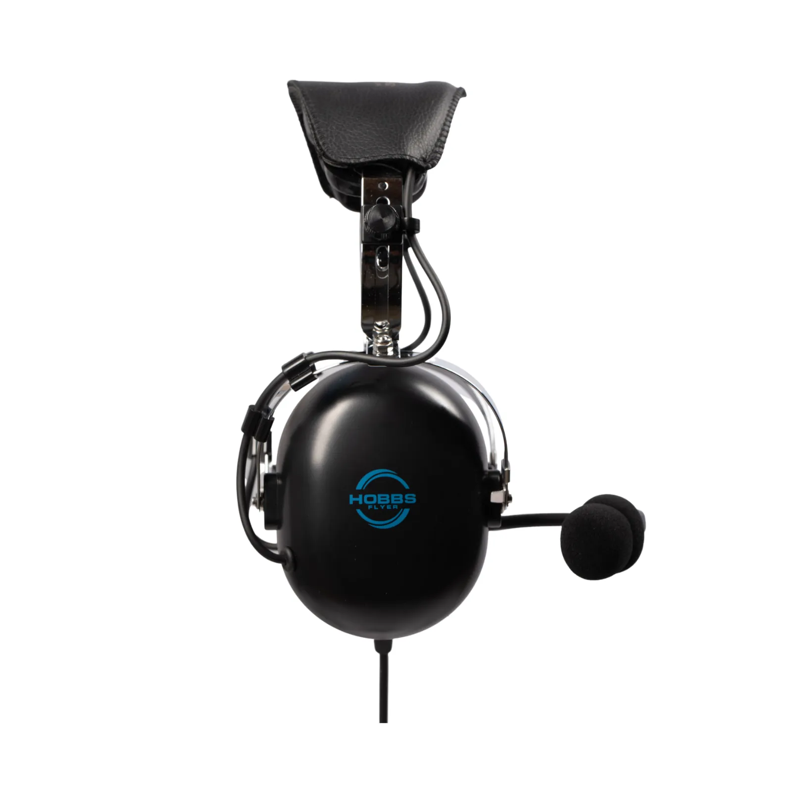 Hobbs Flyer H2 Passive Stereo Aviation Headset With Music Input