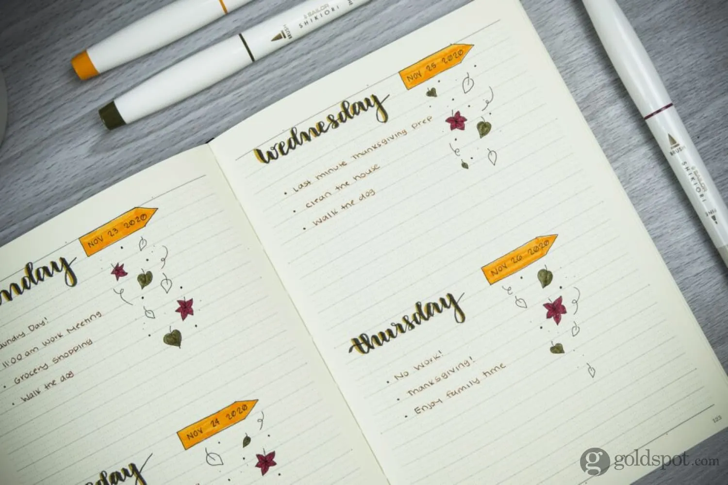 Itoya Profolio Oasis Summit Notebook in Golden Brown - B6