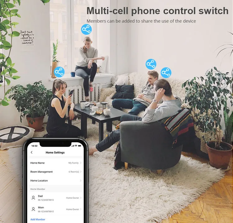 Keep the dumb ceiling fan - make the switch smart!