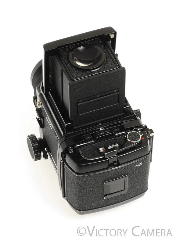 Mamiya RB67 Pro S Camera w/ 127mm f3.8 Lens 120 Back WLVF -Good Seals- [EX ]