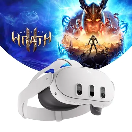 Meta Quest 3 512GB— Breakthrough Mixed Reality — Powerful Performance — Asgard’s Wrath 2 and Meta Quest  Bundle