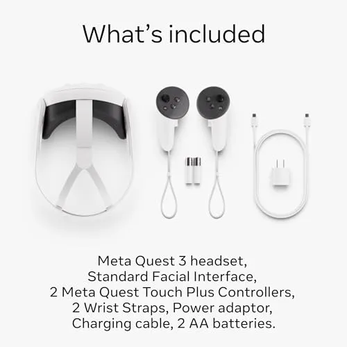 Meta Quest 3 512GB— Breakthrough Mixed Reality — Powerful Performance — Asgard’s Wrath 2 and Meta Quest  Bundle