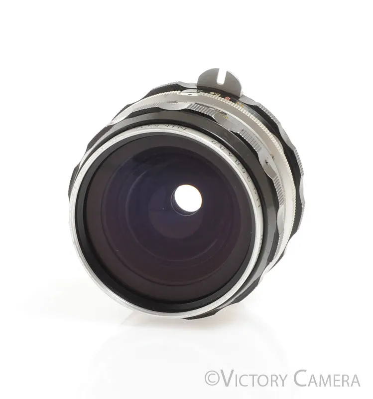 Nikon Nikkor-H 2.8cm 28mm f3.5 non-AI Wide Angle Lens [EXC-]