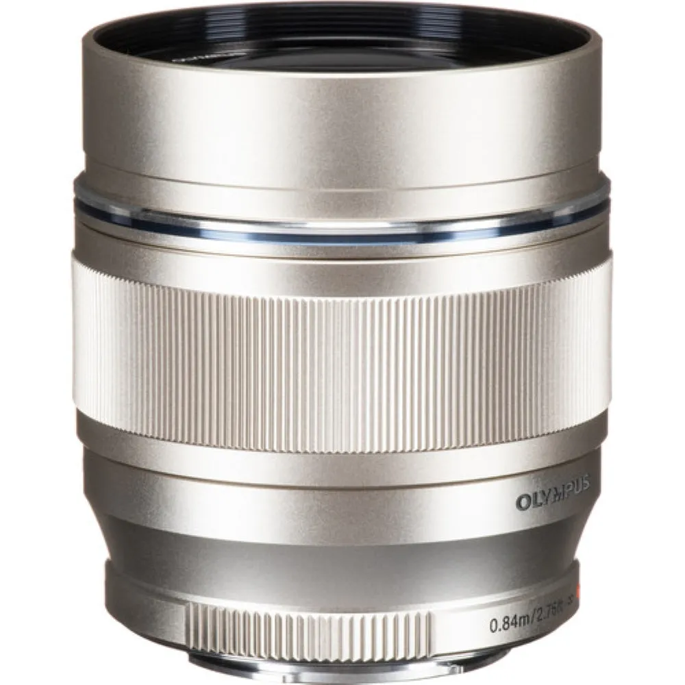 Olympus M.Zuiko Digital ED 75mm f/1.8 Lens | Silver