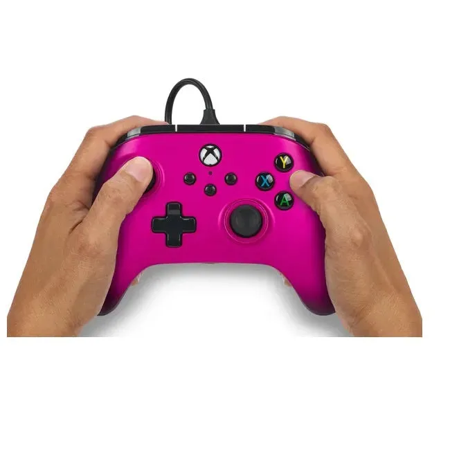 PowerA Advantage Wired Controller for Xbox Series X|S Satin Fuchsia