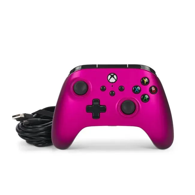 PowerA Advantage Wired Controller for Xbox Series X|S Satin Fuchsia